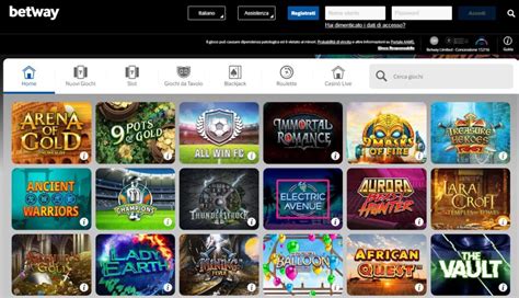 Casino Online Betway 【1200 Giochi .